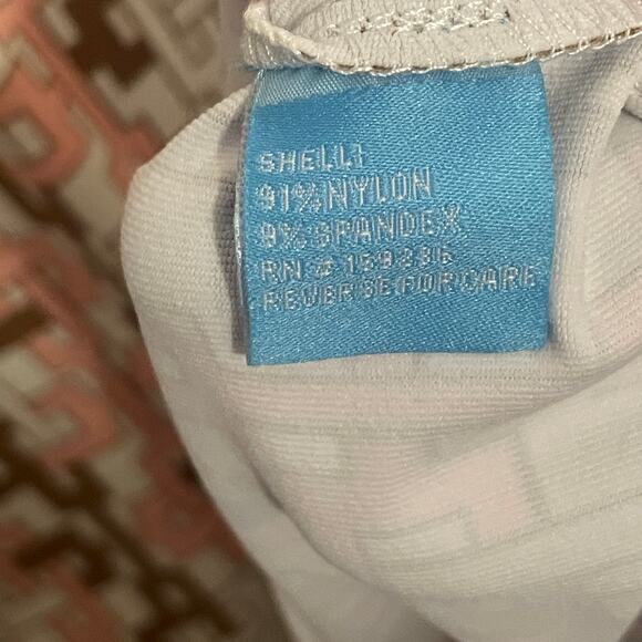 J. McLaughlin Sophia Dress Womens Medium Peach Islet Link Print Catalina Cloth - Picture 8 of 12